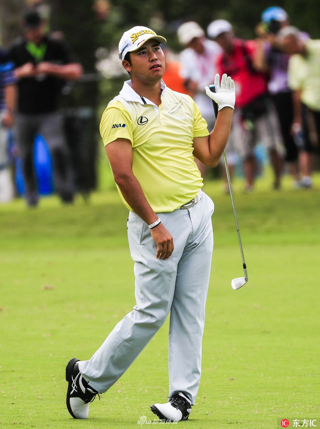 松山英树不满击球