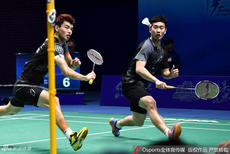 全运会羽毛球男双王懿律刘成夺冠