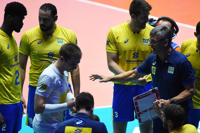 世界男排联赛总决赛法国3-2巴西