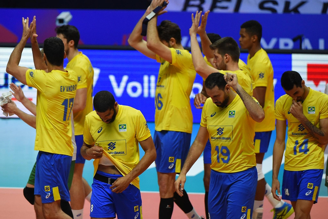 世界男排联赛决赛法国3-2巴西