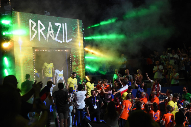 世界男排联赛总决赛法国3-2巴西