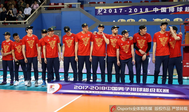 王朝！上海男排力夺队史第14冠