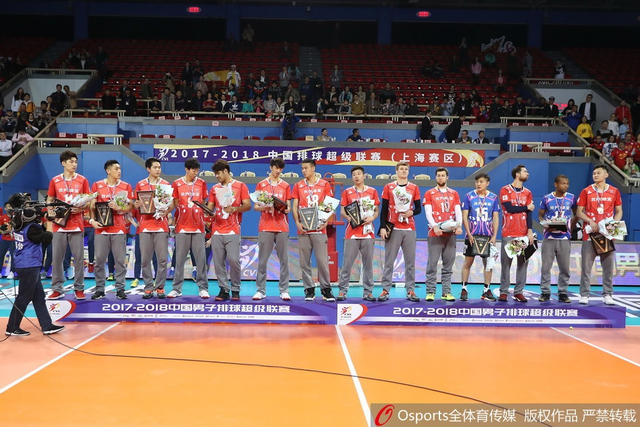 王朝！上海男排力夺队史第14冠