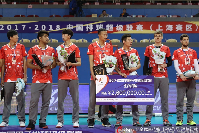 王朝！上海男排力夺队史第14冠