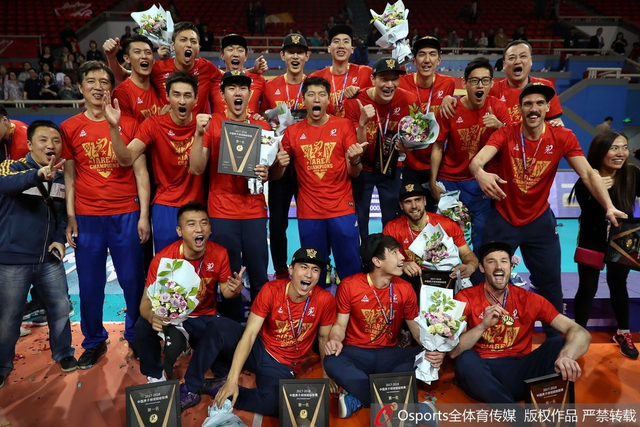 王朝！上海男排力夺队史第14冠