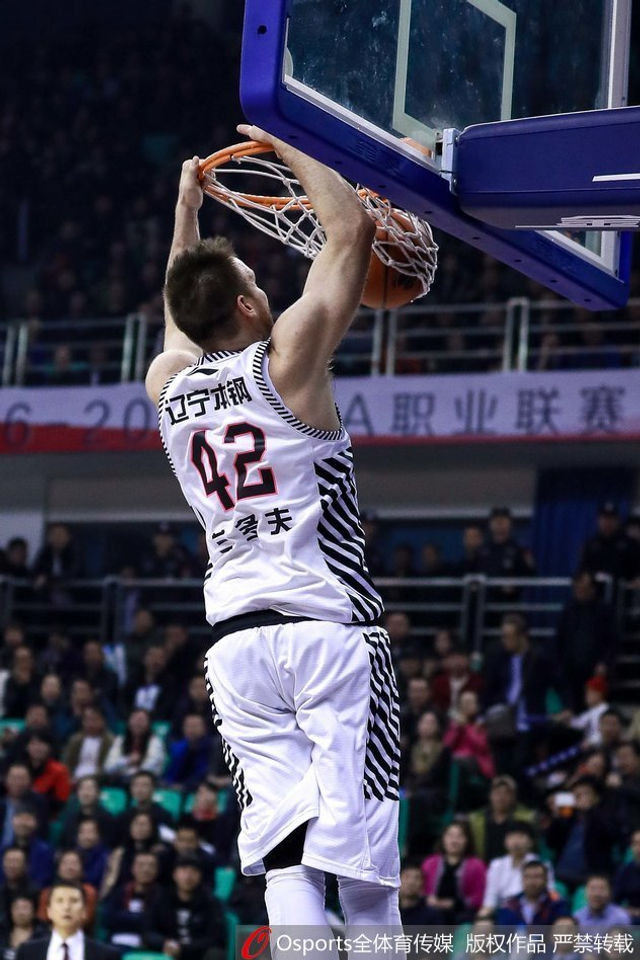 兰多夫暴扣篮筐
