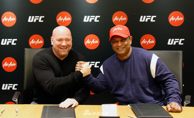 亚洲航空与UFC综合格斗结成官方合作伙伴