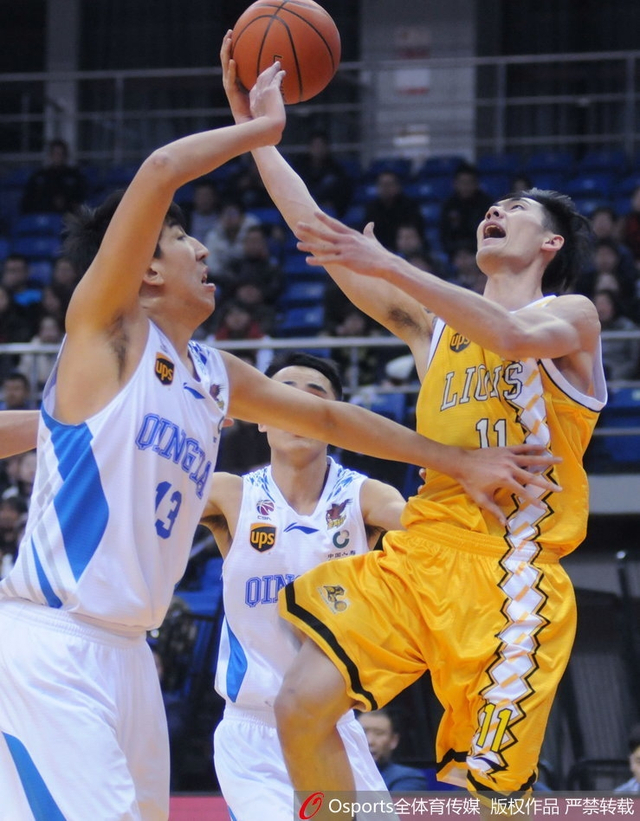 CBA第15轮:青岛105-113广厦