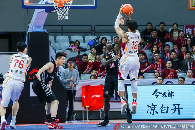 CBA第14轮：浙江95-92辽宁