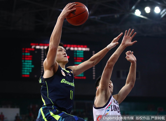 CBA第21轮：广州101-113广东