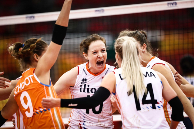 女排世锦赛六强战中国3-1荷兰