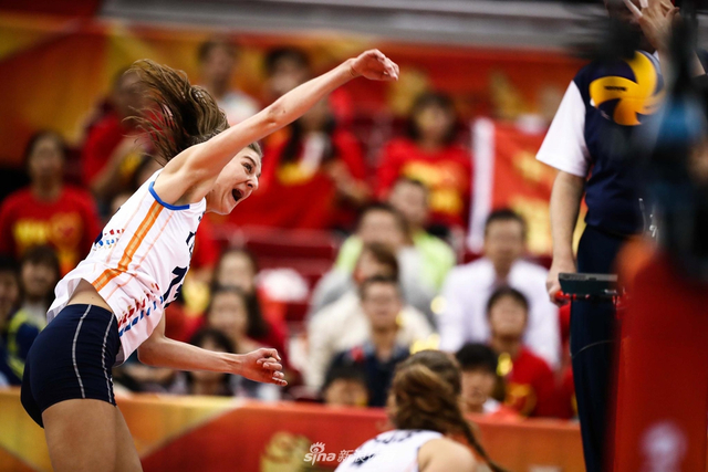 女排世锦赛六强战中国3-1荷兰