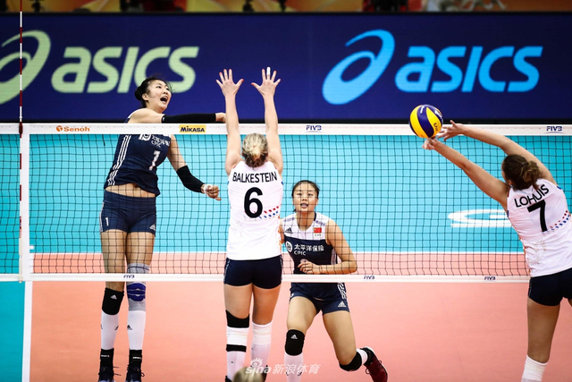 女排世锦赛六强战中国3-1荷兰