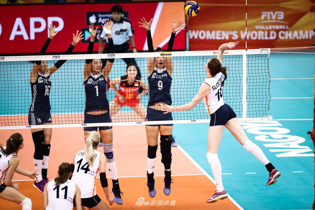 女排世锦赛六强战中国3-1荷兰