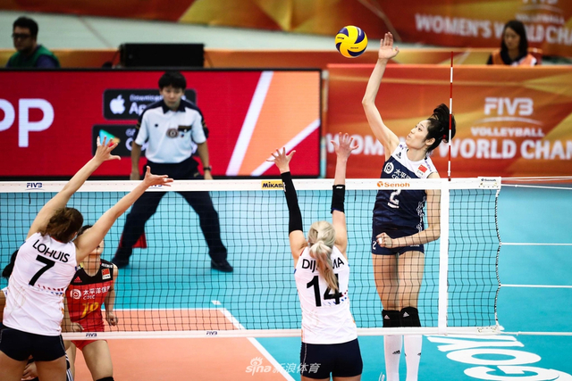 女排世锦赛六强战中国3-1荷兰
