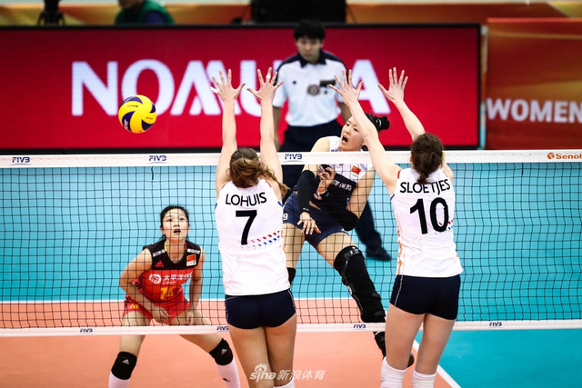 女排世锦赛六强战中国3-1荷兰