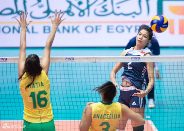 世少赛中国女排1-3巴西获第四