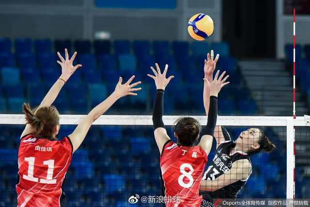 排超辽宁女排3-0力挫劲敌北京