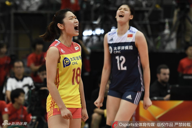 女排世锦赛六强战中国3-2美国