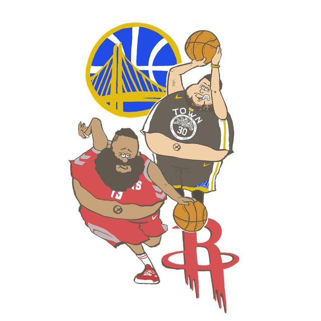 超級萌的一組圖!當你們喜歡的nba球星變成胖子行動隊的成員