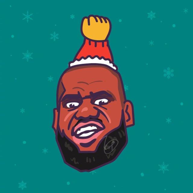 nba眾星聖誕頭像大禮包