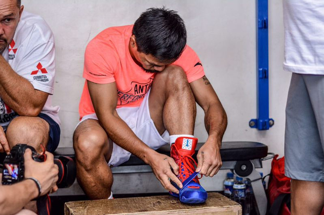 帕奎奥澳大利亚训练备战霍恩