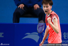 陈雨菲问鼎全运会羽毛球女单冠军