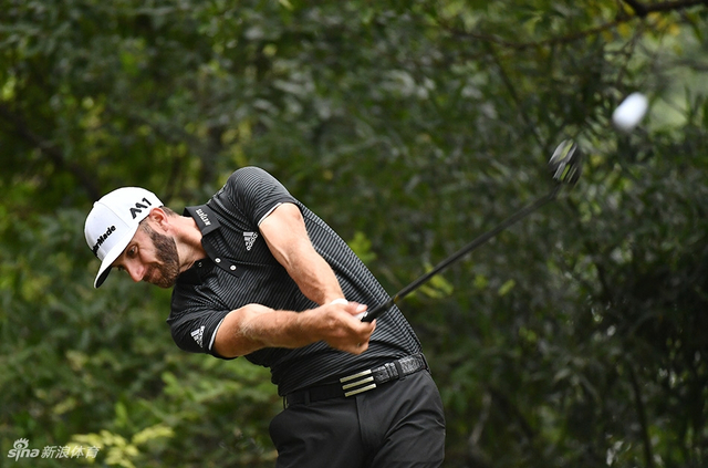 达斯汀击球（摄影：王述）