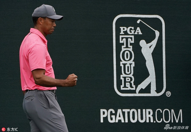 老虎标志性振臂