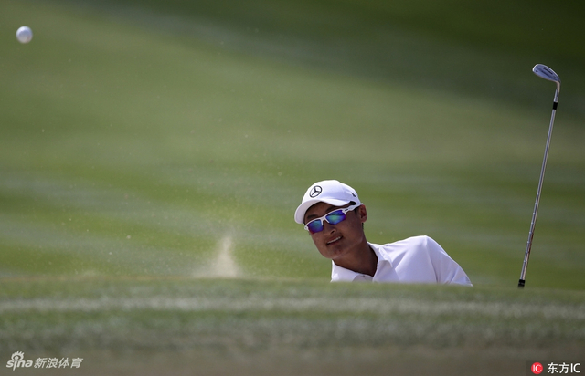 李昊桐沙坑切球