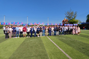 华人华商足球大师赛老挝开幕