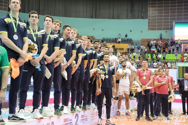 男排亚锦赛伊朗夺冠日本第三_新浪图片