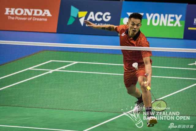 新西兰羽毛球赛林丹夺冠