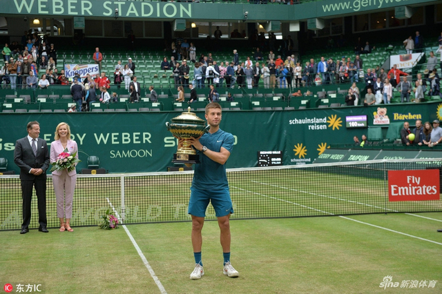 哈雷赛决赛费德勒1-2丘里奇