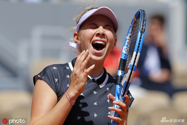 法网哈勒普0-2阿尼西莫娃