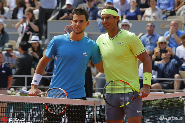 法网决赛纳达尔3-1蒂姆夺冠