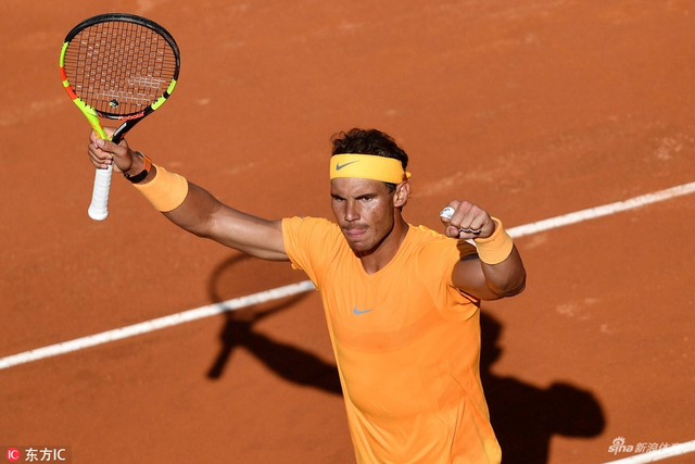 罗马赛半决赛纳达尔2-0小德