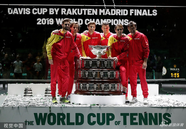 戴维斯杯西班牙2-0夺得冠军