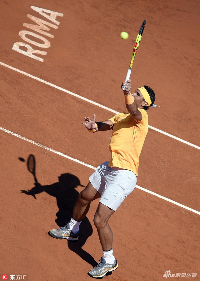 罗马赛半决赛纳达尔2-0小德
