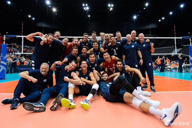 美国男排3-1荷兰进军东京奥运