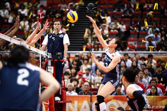 女排世锦赛六强战中国3-2美国