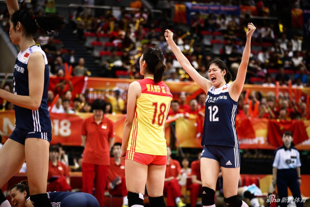 女排世锦赛六强战中国3-2美国