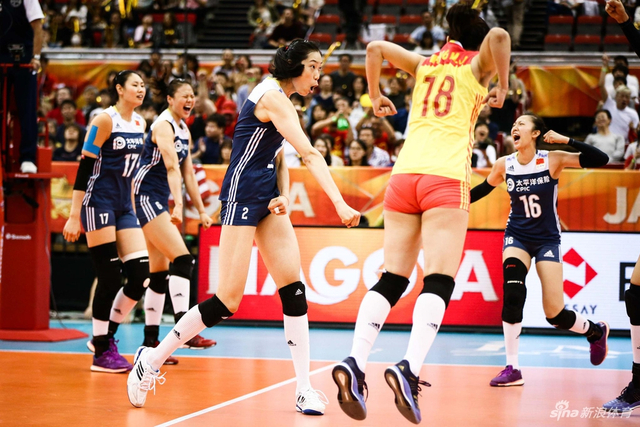 女排世锦赛六强战中国3-2美国