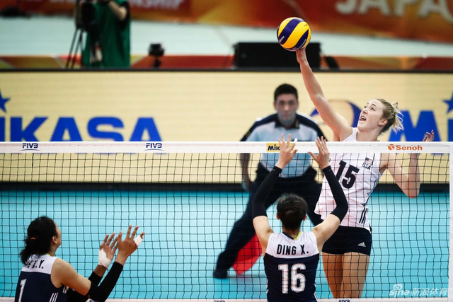 女排世锦赛六强战中国3-2美国