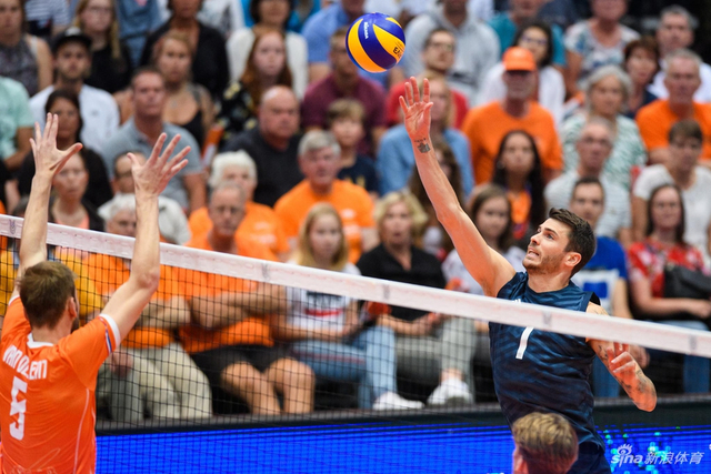 美国男排3-1荷兰进军东京奥运
