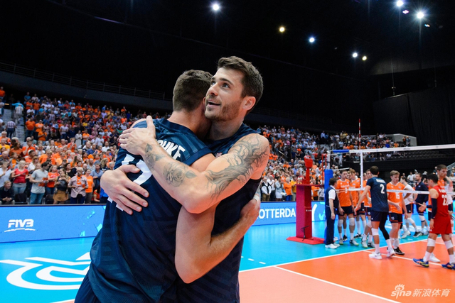 美国男排3-1荷兰进军东京奥运