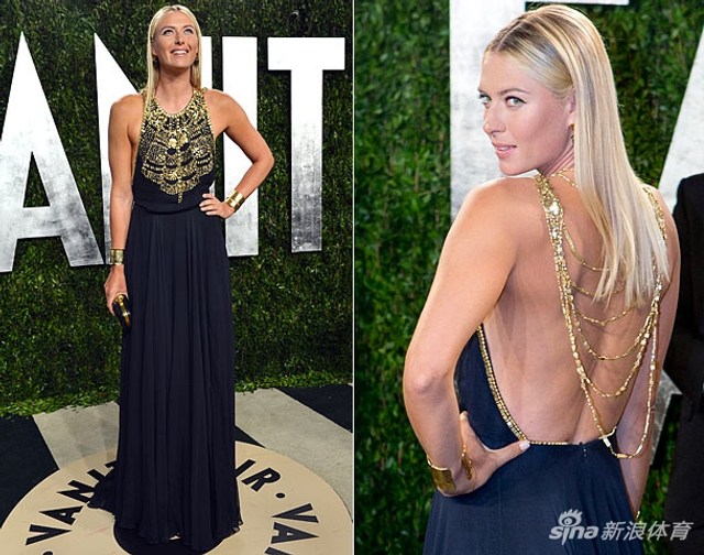 时尚女王莎娃红毯集锦