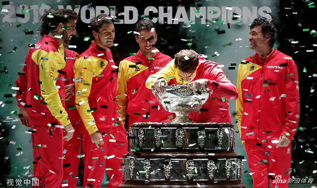 戴维斯杯西班牙2-0夺得冠军