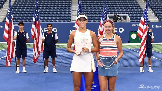 美网青少年女单王曦雨夺冠