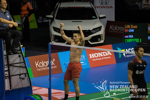 新西兰羽毛球赛林丹夺冠